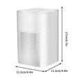 thumbnail image 2 of Qdahuk AirPurifiers For Bedroom, Filter With Sleep Model, 24db Filtration System, 360° Intake For Pet Dander Allergie, White B, 2 of 2