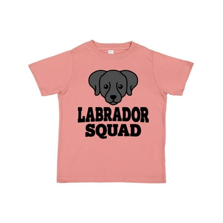 

Inktastic Dog Black Labrador Squad Gift Toddler Boy or Toddler Girl T-Shirt