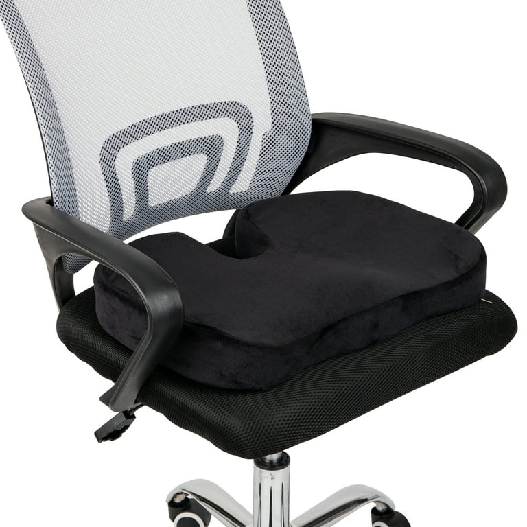 Mind Reader Memory Foam Seat Cushion, Ergonomic Pressure Mind Reader Memory Foam Seat Cushion, Ergonomic Pressure