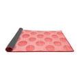 thumbnail image 2 of Ahgly Company Indoor Rectangle Solid Red Modern Area Rugs, 5' x 7', 2 of 4