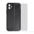 thumbnail image 1 of Carcasa de vidrio templado con ranuras dos en uno y material de bricolaje, recubierta de goteo con adhesivo, adecuada para la funda del teléfono Apple 15, 1 of 1