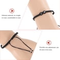 thumbnail image 2 of KAKOWELY Pulseras con iniciales, pulsera trenzada ajustable, pulseras de amistad para parejas, 2 of 5