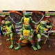 thumbnail image 2 of Figuras de Tortugas Ninja Mutantes adolescentes, Shf Leonardo Raphael Donatello, Mickey, figura de acción, PVC, TMNT, modelo de colección móvil, Juguetes Fivean  unisex, 2 of 2