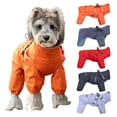 thumbnail image 2 of Dog Waterproof Winter Coat Comfortable Pet Gear for Cold Wet Weather Rain Garment Dog Raincoats, 2 of 9