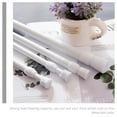 thumbnail image 4 of Toyvian 2Pcs Adjustable White Telescopic Rod for Bathroom Shower and Clothes Drying, 4 of 7
