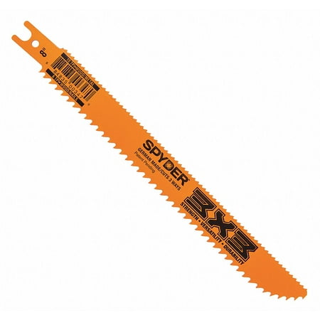 UPC: 0884835004262 | Spyder Reciprocating Saw Blade TPI 6/10 PK10 200200