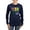 Navy, variant on CafePress - Play Doh Characters Long Sleeve T Shirt - Women's Long Sleeve Graphic Tee Casual Fit
