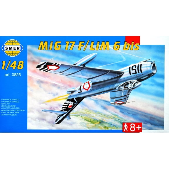 MiG-17 F / LIM-6 Bis in Czech, Egypt, Poland (1/48 model kit)