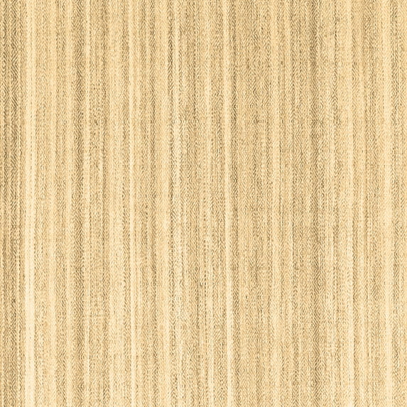 Ahgly Company Indoor Square Solid Brown Modern Area Rugs, 5' Square