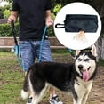 thumbnail image 3 of Pet Waste Bag Dispenser Holder Poo Bags for Leash Doggy with Clip Puppy Pick up Garbage Carrier Case for Outdoor Supplies , Black, 3 of 9