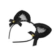 thumbnail image 3 of Encantadora banda para el cabello cómoda liviana antideslizante diadema con orejas de gatito multiusos para cosplay para el día a día ANGGREK Otros, 3 of 8