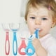 thumbnail image 2 of 360degree Ushaped silicone toothbrush for kids, oral care cleaning toothbrush, children's toothbrush for oral hygiene tools, 2 of 5