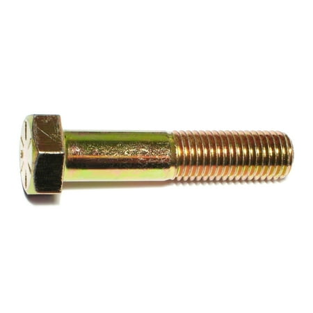

3/4 -10 x 3-1/2 Zinc Plated Grade 8 Steel Coarse Thread Hex Cap Screws