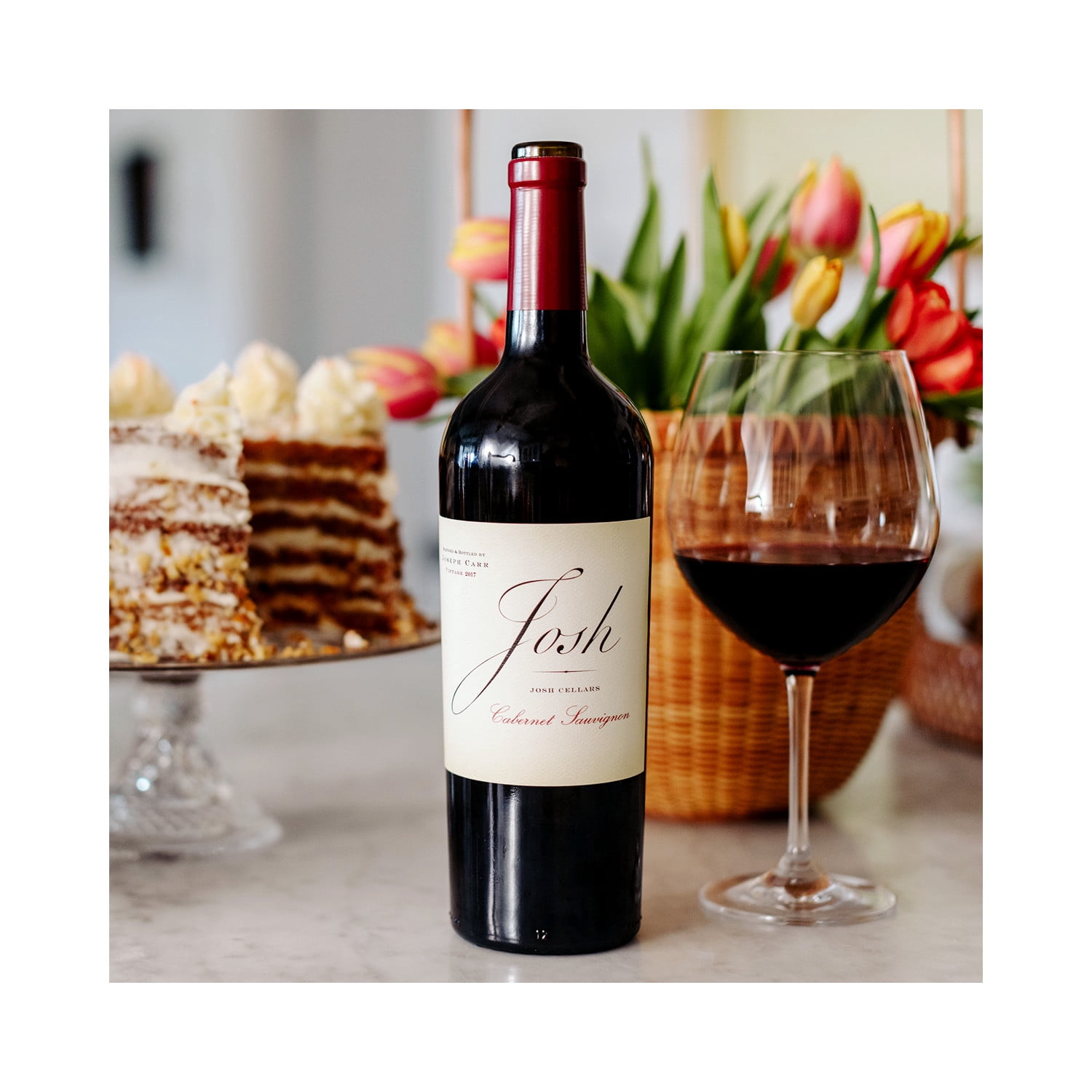 Josh Cellars Cabernet Sauvignon California Red Wine, 750 mL Bottle, 13.50% ABV