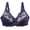 Dark Blue, variant on skpabo Lace Push Up Bra Women's Corset Bra Backless Bra Sexy Plus Size Seamless Gathering Bra Comfortable Breathable Bottom Lingerie Full Coverage Non-Foam Floral Lace Plus Size Underwired Bra