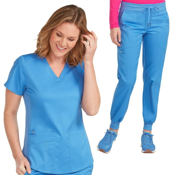 Med Couture Med Couture NEW TOUCH Women's VNeck Shirttail Scrub Top