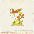 thumbnail image 4 of Inktastic I'm O-fish-ally Two Cute Clownfish Second Birthday Girls Toddler Dress, 4 of 5