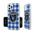 thumbnail image 7 of San Jose Earthquakes iPhone Plaid Design Clear Case, 7 of 7