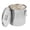 Silver A, variant on 6L Silver Stainless Steel Airtight Canister, Food Storage Canisters with Airtight Lid Locking Clamp, for Flour, Coffee Bean, Sugar, Milk