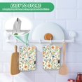 thumbnail image 4 of Yayeee Pot Holders Kitchen Heat Resistant with Pockets 7"x9.8" Cotton Oven Cooking Hot Pads, Watercolor Wildflowers Pattern, 4 of 7