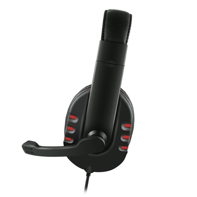 Auriculares para juegos Auriculares para juegos con cable de 3,5 mm por encima del oído Juego Auriculares con cancelación de ruido Auriculares con micrófono Control de volumen para PC Portátil Teléfo Irfora Auriculares para juegos