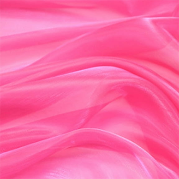 XmhyTop-A 1 Piece Pink Red Organza Fabric 100*150cm Sheer Organza, Wedding Fabric, Craft Organza, Decor Fabric, Ideal for Weddings, Crafts Decor Projects