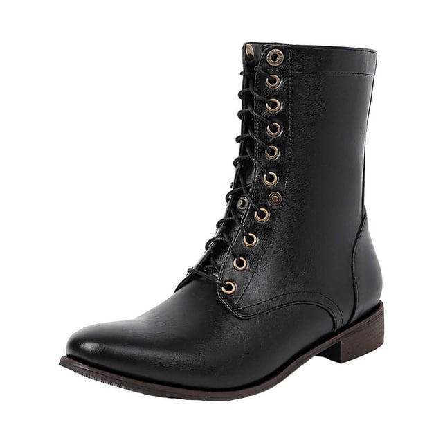 Bottes Mode XZNGL Grande Taille Femmes Automne Chaussures à Talons Bas Bottines Bottes Pointues Bottes Cavalières