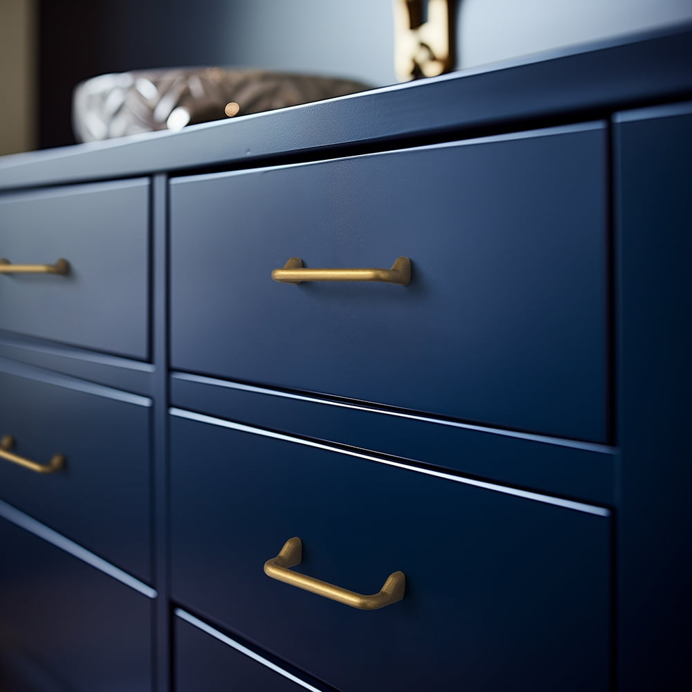 Goo-Ki 12 Pack 3.8''(96 MM) Hole Centers Antique Brass Cabinet Pulls, Zinc Alloy Cabinet Handles Drawer Pulls for Dresser, Cupboard