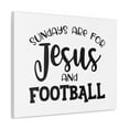 thumbnail image 2 of Scripture Walls Sundays Are For Jesus And Football Exodus 20:8 Christian Wall Art Print Ready to Hang Unframed, 2 of 18