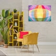 thumbnail image 2 of Stupell Industries Rounded Neon Flare Canvas Wall Art design by Grace Popp, 24 x 36, 2 of 7