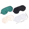 thumbnail image 4 of 1 antifaz de seda para dormir, cómodo y transpirable, para hombres y mujeres (verde oscuro)., 4 of 5
