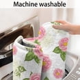 thumbnail image 5 of Pioneer Flower Floral Print Pattern Bathroom Rugs Mat, Non Slip Microfiber Bathroom Rug with Rubber Backing, Soft Mats for Bathroom Floor Tub Shower, 24"x60", 5 of 5