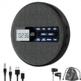 thumbnail image 1 of Reproductor de CD Portátil, Recargable, con Altavoces Duales y Función Antisaltos, CD, Bluetooth Dual, Transmisión FM, USB, AUX., 1 of 8