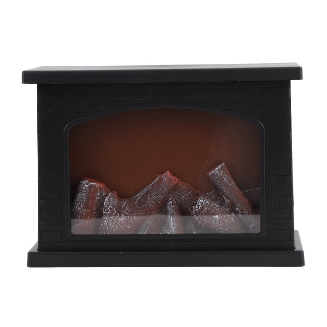 Simulated Fireplace Light, LED Simulated Carbon Flame Lamp with Simulation Design. Energy Saving and Environmental Protection with Small Size and Light Weight, Suitable