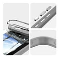 thumbnail image 3 of Case for Google Pixel 9 Case Ring Holder Kickstand Built-in Camera Lens Protector Anti-Scratch Shockproof Dustproof Protection Rugged Phone Case Cover for Google Pixel 9, Gray, 3 of 10