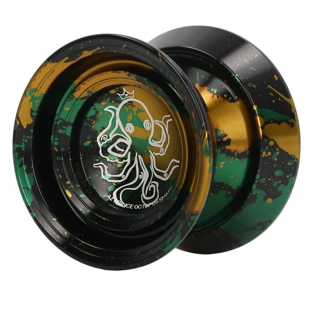 Rotation Puissante et Stabilité Alliage d'Aluminium Yo-Yo Non Réactif avec Capacité de Performance, Traitement de Sablage, Résistance aux Chocs et Résistance aux Chutes, pour Enfants et Adultes