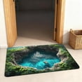 thumbnail image 5 of 3D Hole Rug, Optical Illusion Rug for Living Room Decor - Choose from Multiple Available Sizes, Modern Novelty Carpet with Vortex Art Design, 5 of 5