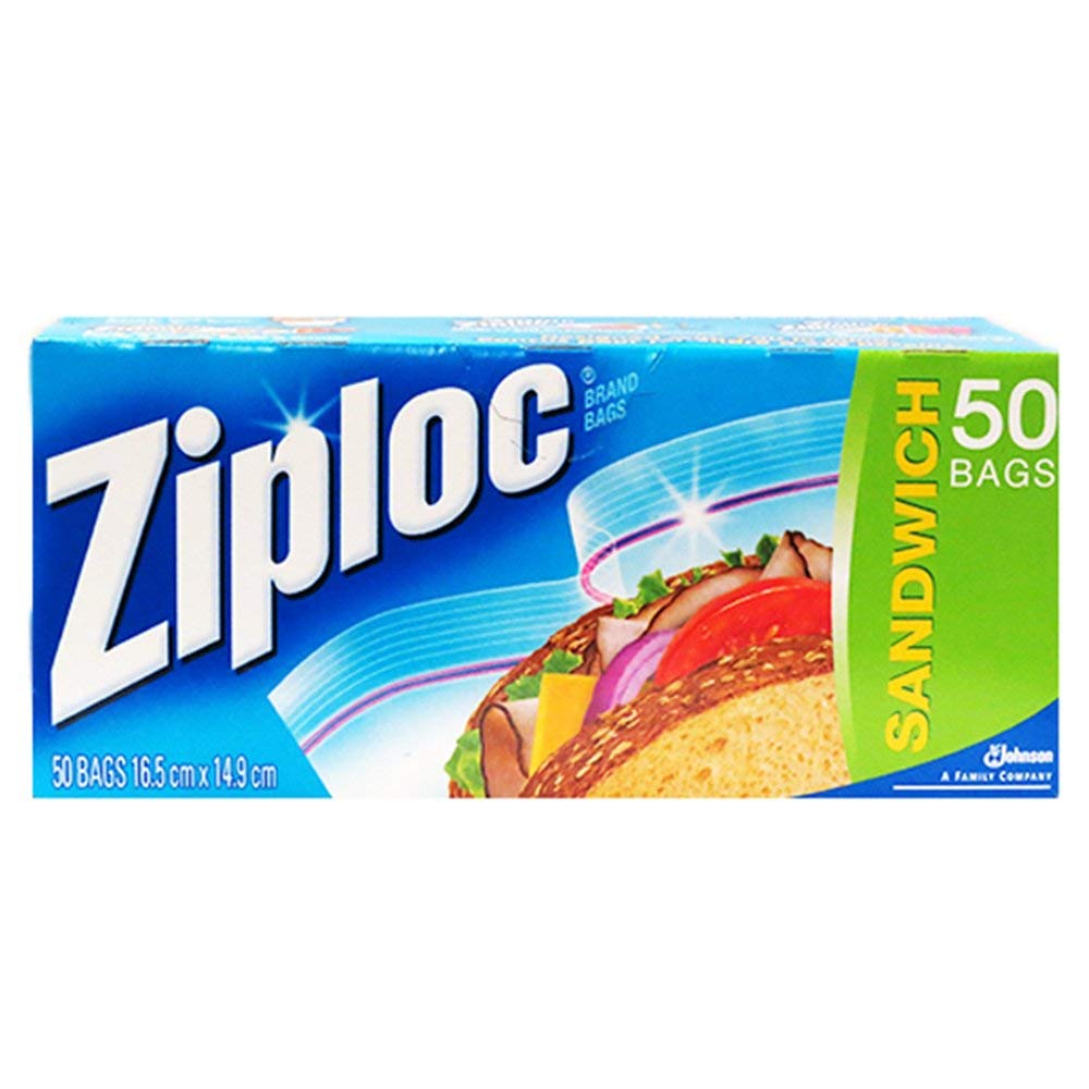 Ziploc Sandwich Bags (50 Bags) 005203 Walmart Canada