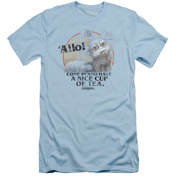 Labyrinth Tea S/S Adult 30/1 T-Shirt Light Blue