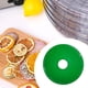 thumbnail image 1 of Bandejas para deshidratador de alimentos Alfombrillas para secador de alimentos Cuero de frutas Reutilizable Rollo de cuero de frutas redondo Deshidratador de revestimiento Hoja enrollable Verde Soledad Hoja de deshidratador, 1 of 10