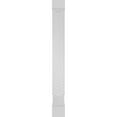 thumbnail image 2 of Ekena Millwork 12"W x 9'H Craftsman Classic Square Non-Tapered Chevron Modern Fretwork Column w/ Standard Capital & Standard Base, 2 of 8