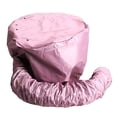 thumbnail image 1 of Capucha para secador de pelo con cordón ajustable, accesorio para acondicionamiento profundo, color rosa, 1 of 1