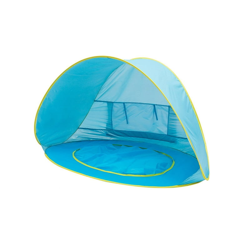 Gift outdoor/indoor - Case. Play pool Portable UV PROTECTION Shower toddler with Baby for Sun Shelter TENT carry POP BEACH kids, Kreative Kiddie Play and Lightweight UP BABY