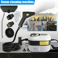 thumbnail image 2 of ASKITO Steam Cleaner for Home & Car, Portable Handheld 1500W High Pressure Steamer for Kitchen, Bathroom, Car, Floor, Furniture, Black, 2 of 8