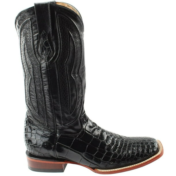 alligator square toe