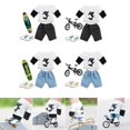 thumbnail image 4 of Novedad Finger Sport Toy Set Finger Skateboard con ropa Niños Adulto Favor E65D, 4 of 4