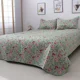 thumbnail image 3 of * Juego de colcha, funda de cama de algodón lavada, funda de almohada, colcha de verano, colcha doble Queen, Sábana individual doble, manta estampada, 3 of 5