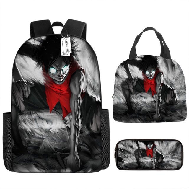 Nautical King Schoolbag, Luffy Backpack, Student Backpack-week