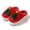 Red, variant on Slippers Women - Ladies Fashion Christmas Deer Closed Toe Flat Bottom Warm Slippers