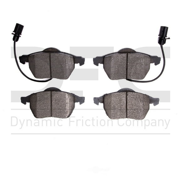 Dynamic 1551-0840-00 DFC 5000 Advanced Brake Pads - Low Metallic Fits select: 1999-2008 AUDI A4, 2005 VOLKSWAGEN PASSAT